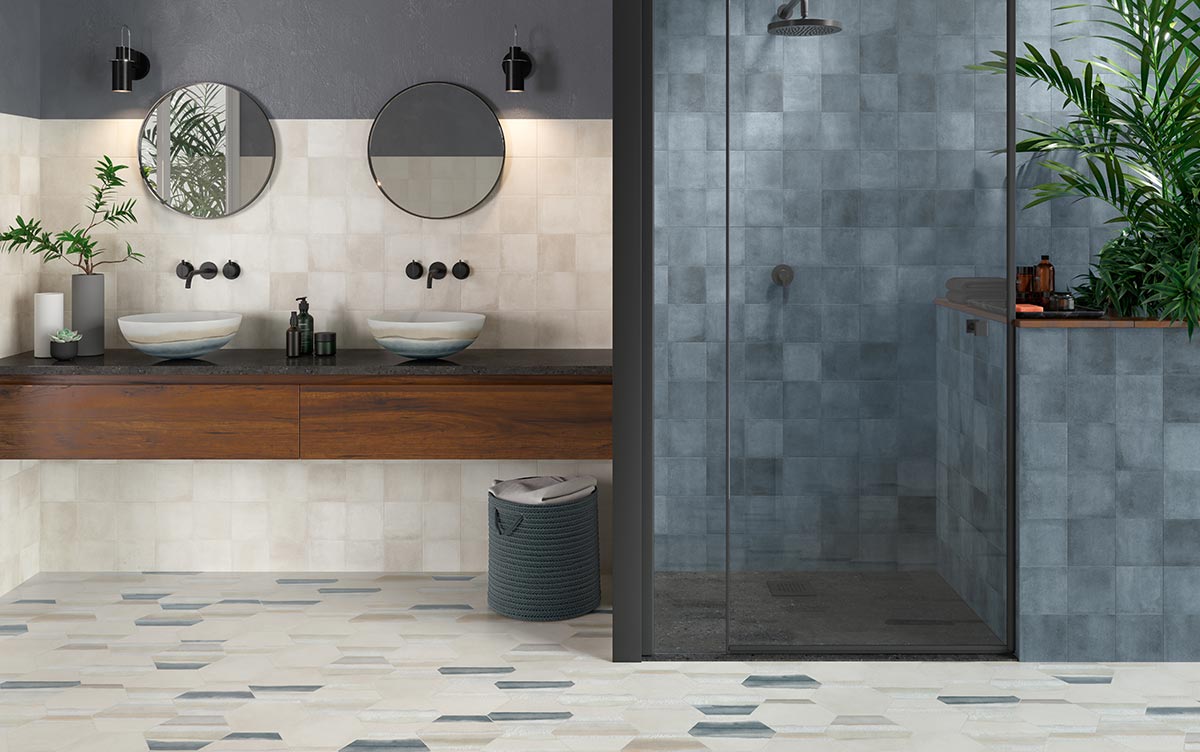 Cómo elegir los azulejos del baño y acertar con las mejores combinaciones